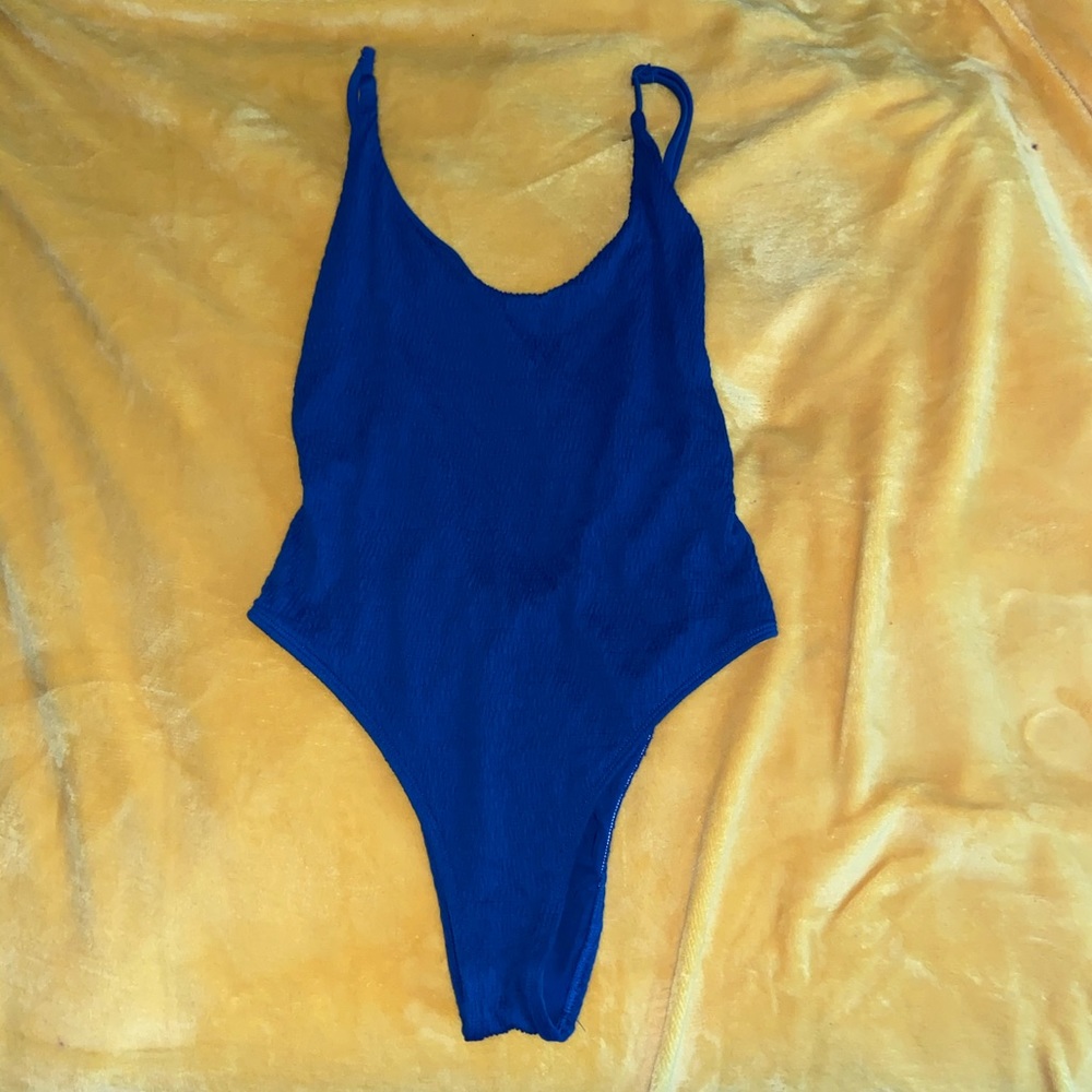 AE ribbed one-piece swimsuit
